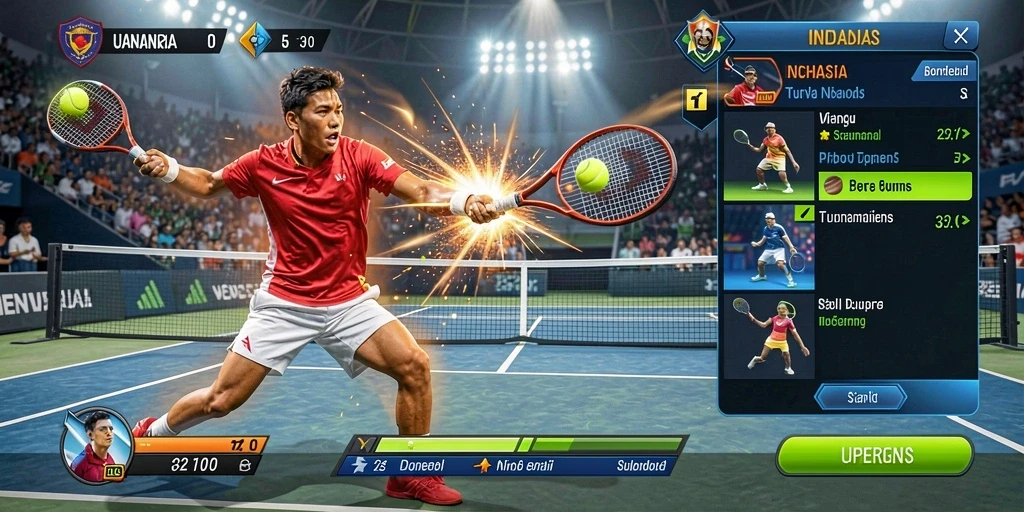 Tampilan awal game yang menakjubkan.