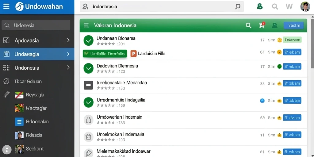 Tampilan antarmuka pengguna yang menarik.