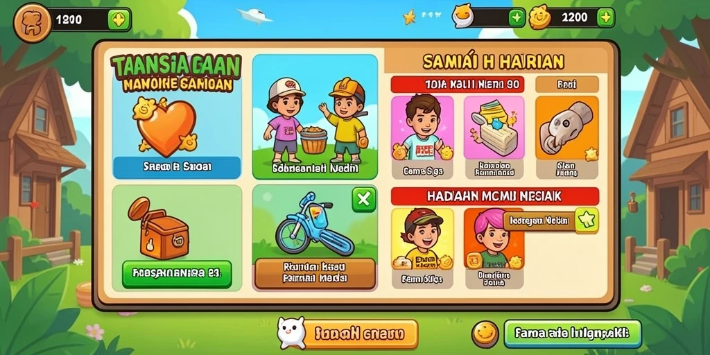Tampilan antarmuka BENTO4D yang menarik dan mudah digunakan.