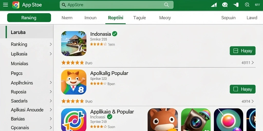 Tampilan awal DKK yang menarik dan menawan.