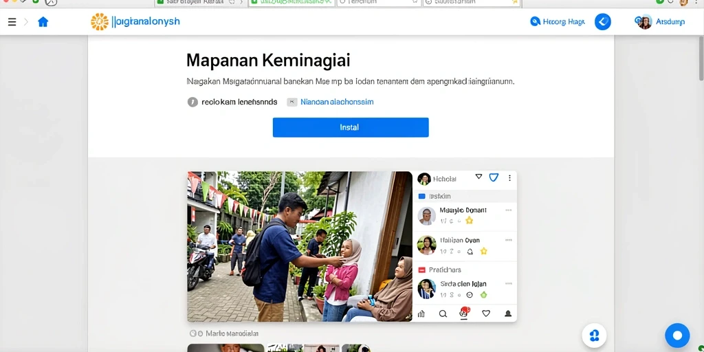 Tampilan antarmuka pengguna yang ramah dan menarik.