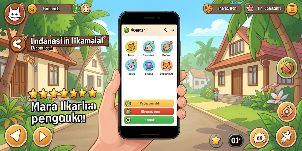 Tangkapan layar GASWIN menunjukkan tampilan antarmuka yang user-friendly.