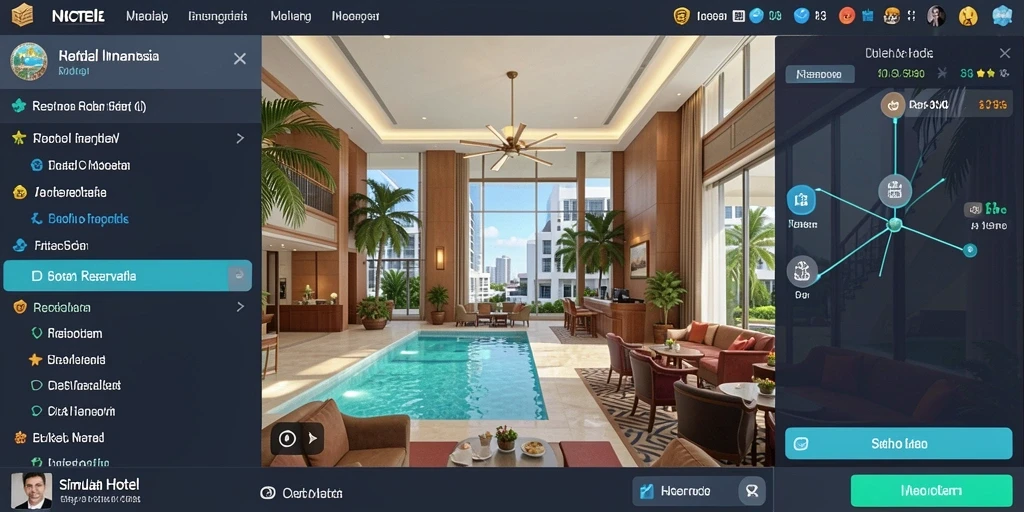Tampilan utama GEBYAR4D dengan desain yang menarik.