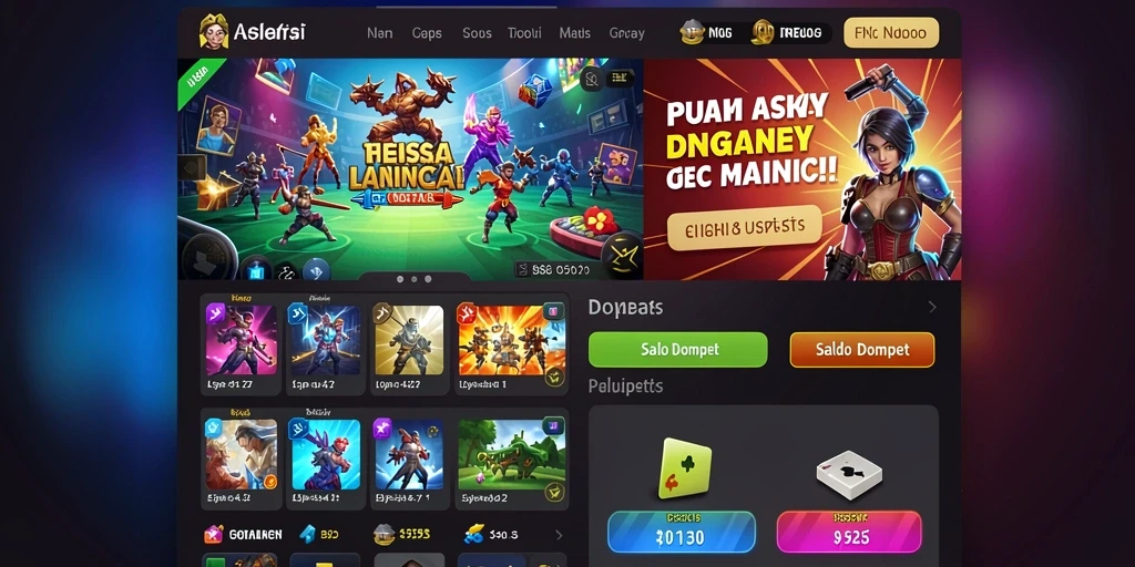 Tampilan antarmuka yang menarik dan user-friendly.