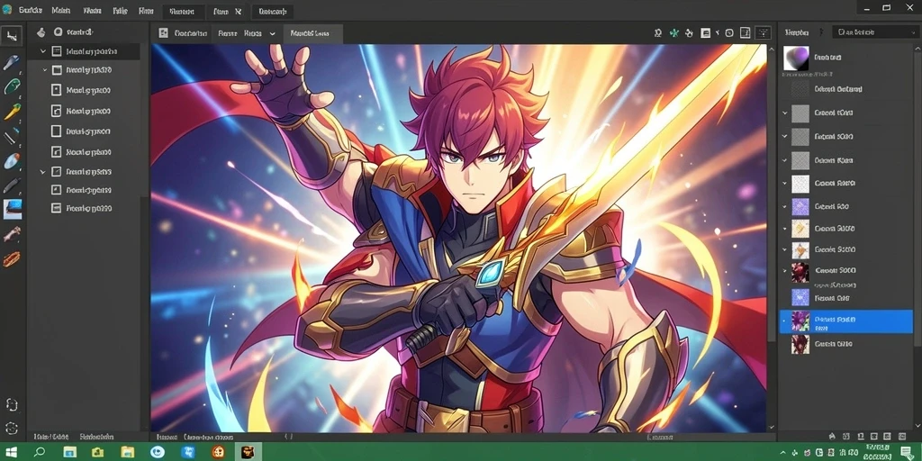 Screenshot pertama menunjukkan tampilan antarmuka yang menarik.
