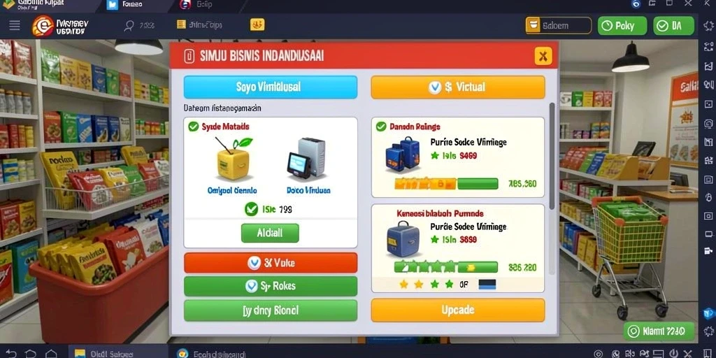 Tampilan antarmuka yang menarik dan user-friendly.