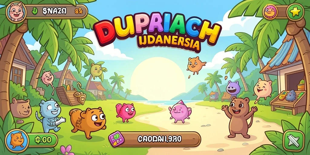 Tampilan awal yang menarik dan mudah dinavigasi.
