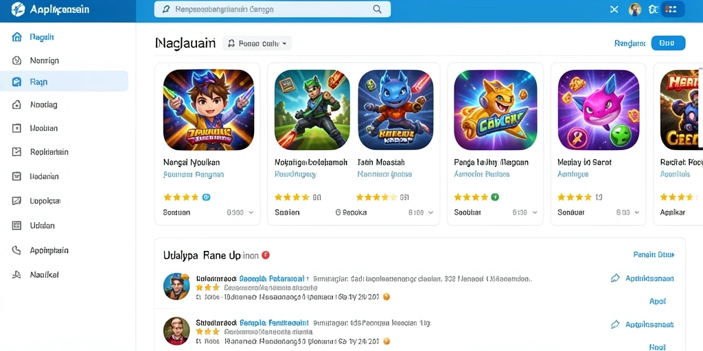 Tampilan antarmuka aplikasi PASAR123 yang menarik.