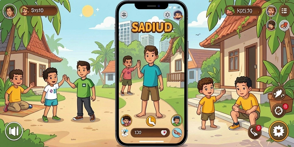 Antarmuka aplikasi yang modern dan ramah pengguna.