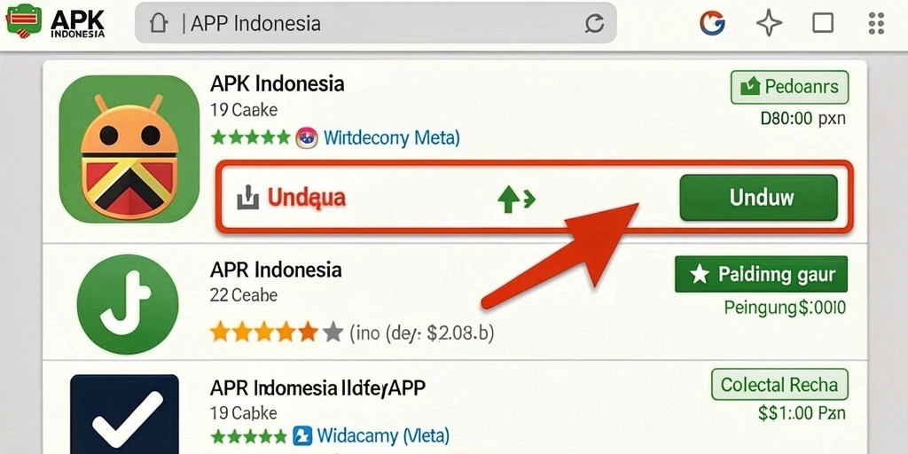 Tampilan utama permainan yang menarik dan informatif.