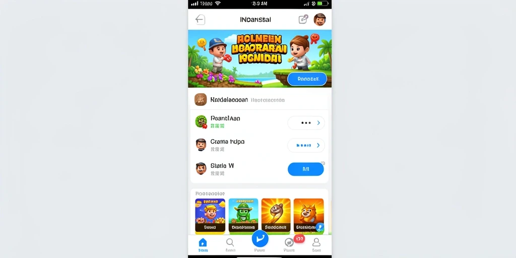 Tampilan utama aplikasi TOKOPEDIAVIP yang menarik.