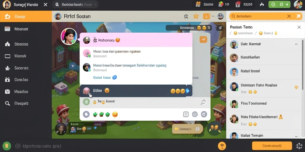 Screenshot menampilkan antarmuka utama VM777 yang menarik.