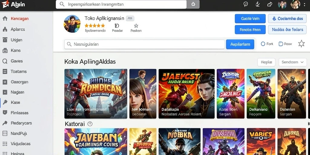 Tangkapan layar menunjukkan karakter utama dalam aksi.