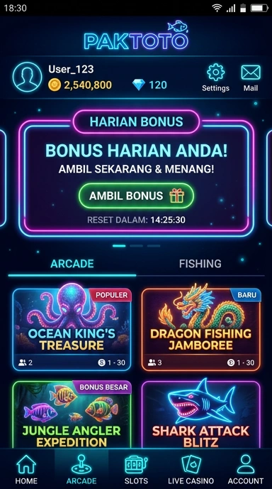 Pratinjau antarmuka paktoto — aplikasi APK resmi Android v3.9.8
